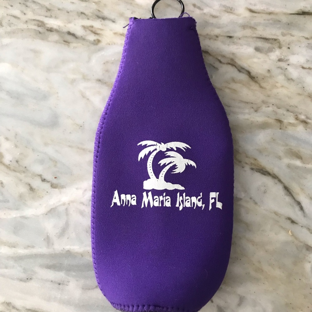 Anna Maria Island Florida Bottle Coozy with Opener